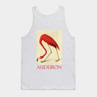 Flamingo by John James Audubon Tank Top